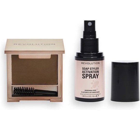 Makeup Revolution, Soap Styler Duo, Eyebrow Set, 2 pcs - Picture 2 of 2
